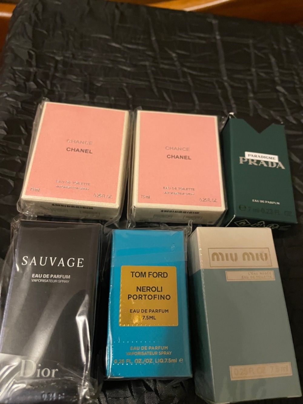 Mini perfume lot of six
